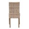 Bali & Pari Nevina Bohemian Grey Kubu Rattan and Mango Wood Dining Chair 245-13710-ZORO - alternate 3